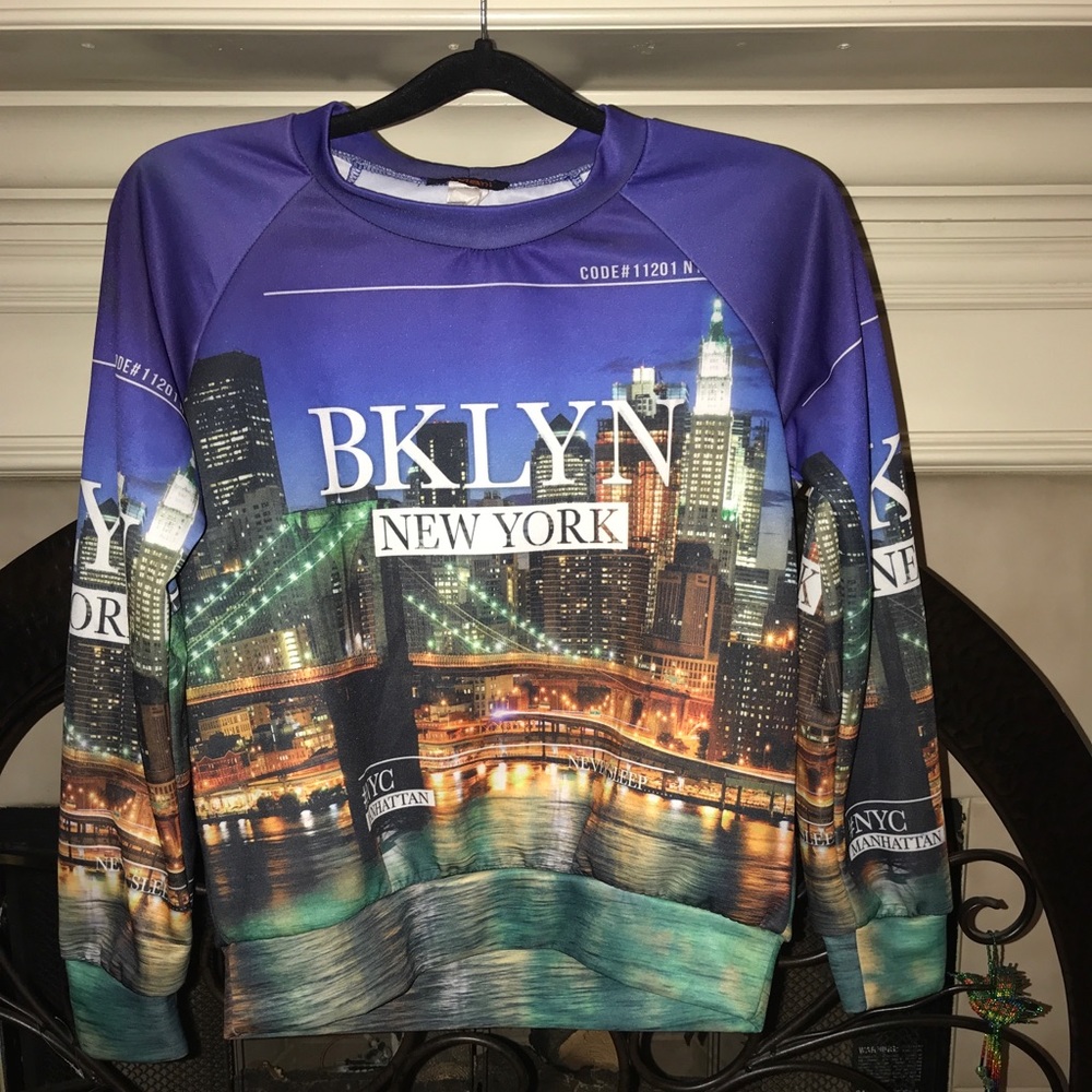 Tmani long sleeved photo shirt Brooklyn NYC